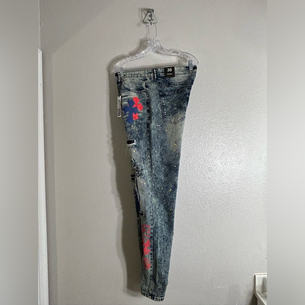 Brand New Rock Salt Stretch Jeans